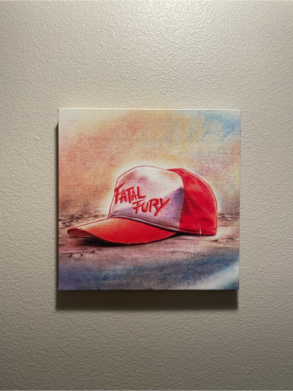 Fatal Fury Terry Bogard Trucker Hat Video Game Anime Canvas Print Art Home Decor